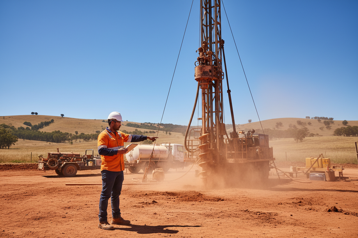 Borehole drilling supervision service